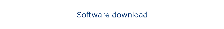 Software download